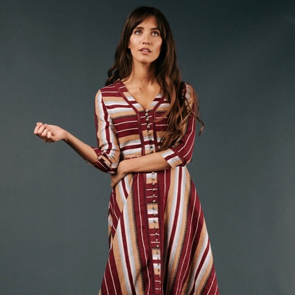 LOWEST PRICE Striped Maxi Dress
